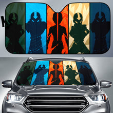 Load image into Gallery viewer, Avatar The Last Airbender Anime Auto Sunshade Avatar The Last Airbender Car Accessories Aang Fan Gift Ci121404