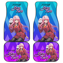 Load image into Gallery viewer, Zero Two Anime Girl BackGround Car Floor Mats Anime Gift Ci0724