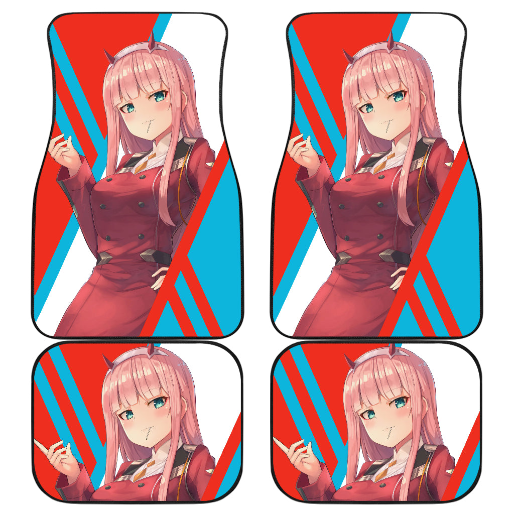 Darling In The Franxx Zero Two Car Floor Mats Car Accessories Ci180522-07