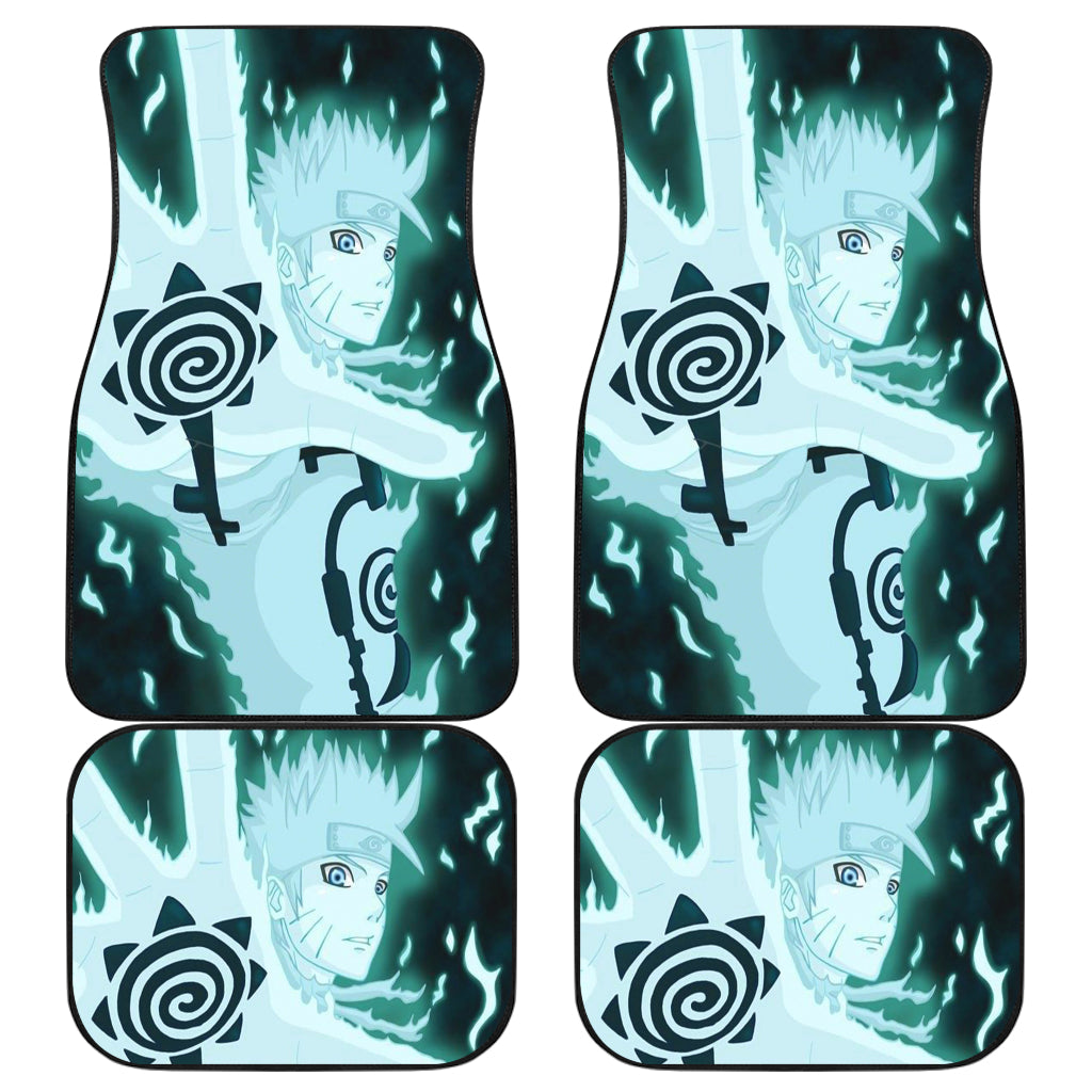 Neon Naruto Anime Car Floor Mats Ci210424