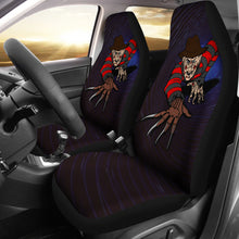 Load image into Gallery viewer, Freddy Krueger Horror Film In Seat Covers Halloween Car Accessories Gift Idea Ci0824