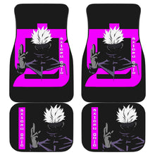 Load image into Gallery viewer, Satoru Gojo Pink Jujutsu KaiSen Car Mats  Anime Mats Ci0625