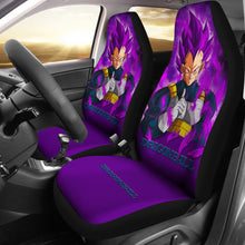 Load image into Gallery viewer, Vegeta Violet Supreme Dragon Ball Anime Yellow Car Seat Covers Unique Design Ci0814