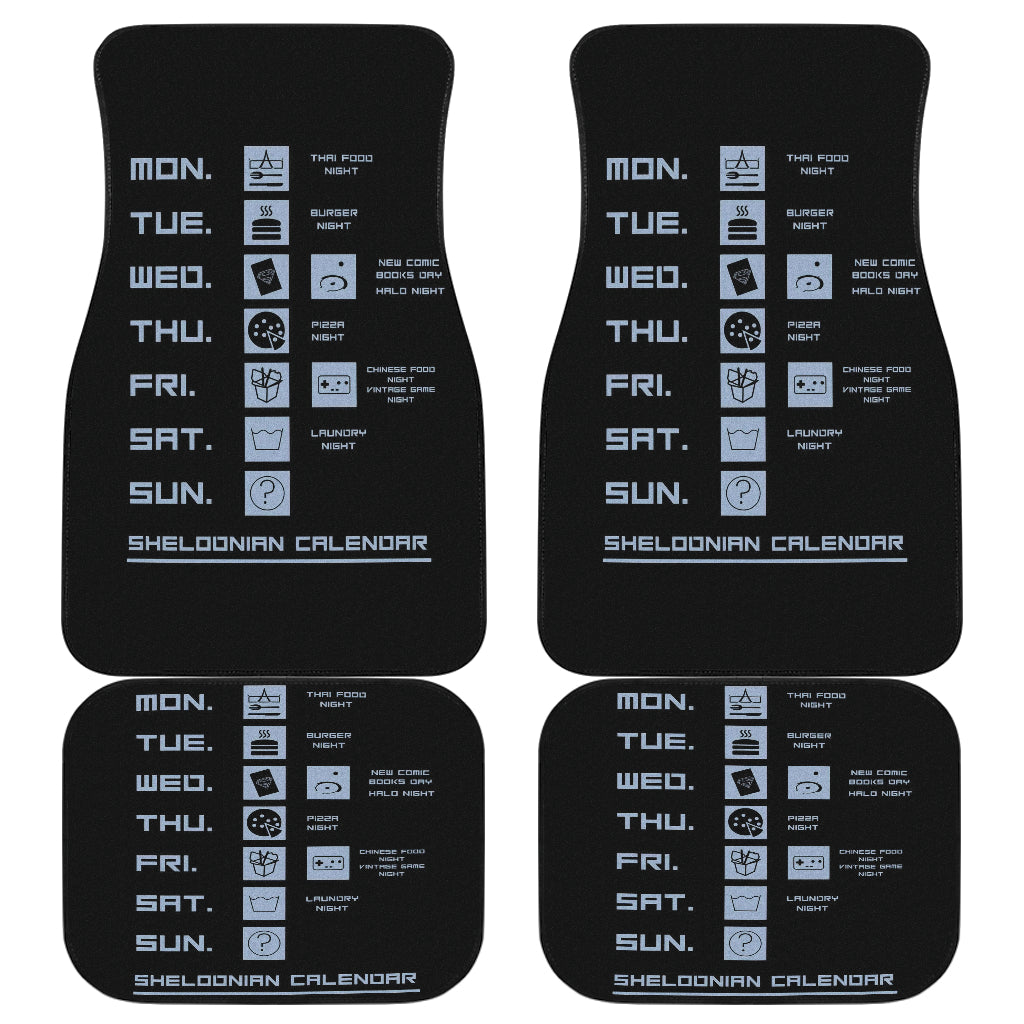 The Big Bang Theory Car Floor Mats Car Accessories Ci220913-08