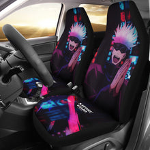 Load image into Gallery viewer, Satoru Gojo HongKong Style Geto Jujutsu KaiSen Car Seat Covers Anime Fan Gift Ci0628