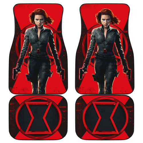 Black Widow Natasha Car Floor Mats Car Accessories Ci220530-07