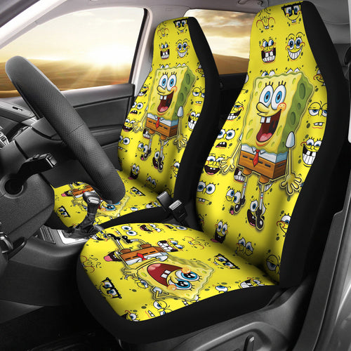 Spongebob Squarepants Car Seat Covers Custom For Fan Ci221122-10