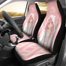 Load image into Gallery viewer, Zero Two Sweets Anime Car Seat Covers Ci0723