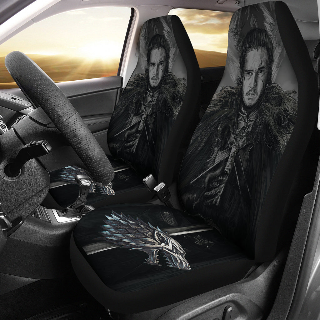 Jon Snow Car Seat Covers  Game Of Thrones Car Accessories Ci221019-02