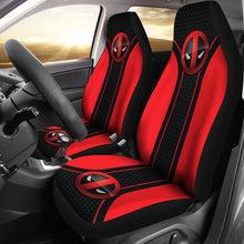 Load image into Gallery viewer, Deadpool Logo Car Seat Covers Custom For Fans Ci221228-08