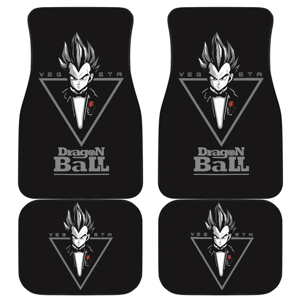 Vegeta Vest Dragon Ball Anime Car Floor Mats Unique Design Ci0813