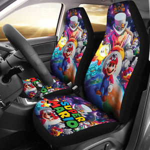 Super Mario Car Seat Covers Custom For Fans Ci221216-01