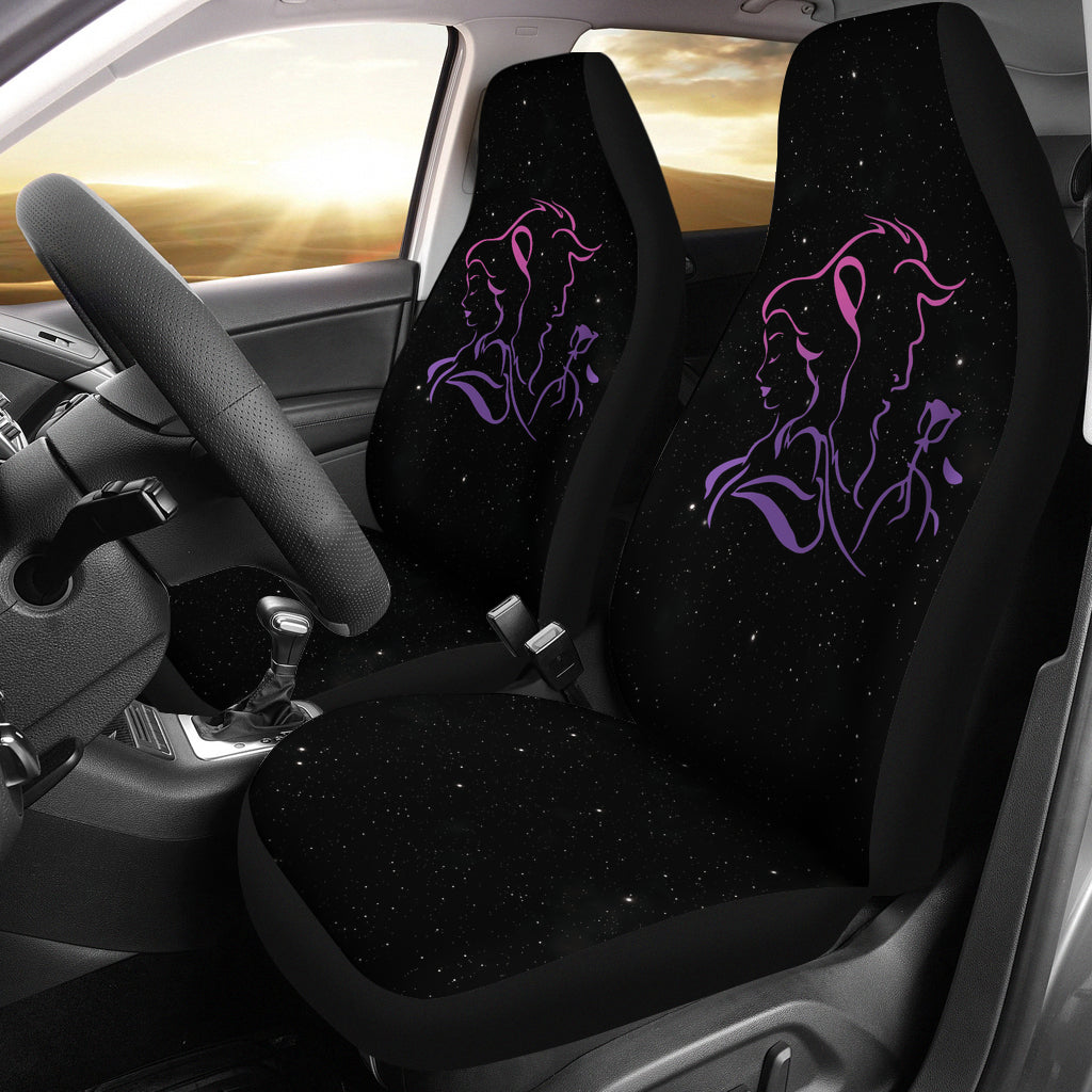 Beauty And The Beast Car Seat Covers Custom For Fans Ci221212-02
