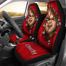 Load image into Gallery viewer, Chucky Horror Movie Car Seat Covers Chucky Horror Film Car Accesories Ci091121