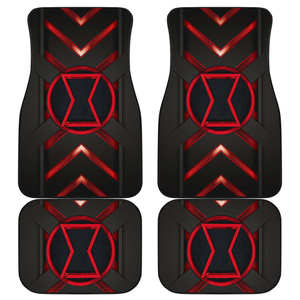 Black Widow Natasha Car Floor Mats Car Accessories Ci220530-02