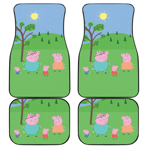 Peppa Pig Car Floor Mats Custom For Fans Ci221213-06