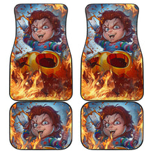 Load image into Gallery viewer, Chucky Child&#39;s Play Blood Horror Film Halloween Car Floor Mats Horror Movie Car Accessories Ci091321