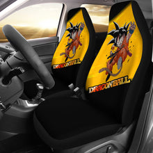 Load image into Gallery viewer, Goku Kid Dragon Ball Car Seat Covers Anime Car Accessories Ci0806