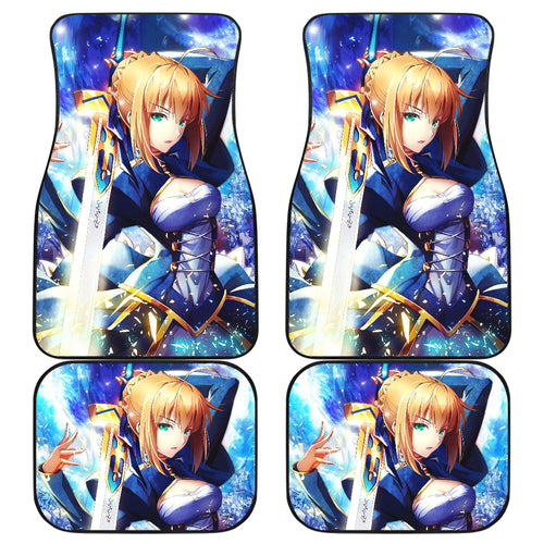 Saber Fate Stay Night Car Floor Mats Car Accessories Ci220505-05