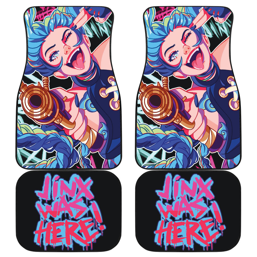 Arcane Jinx Colorful Car Floor Mats Car Accessories Ci220810-03