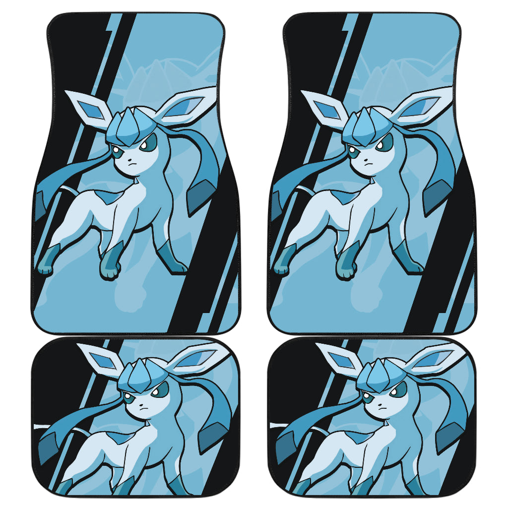Glaceon Pokemon Car Floor Mats Style Custom For Fans Ci230119-02a