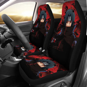 Itachi Uchiha Akatsuki Seat Covers Naruto Anime Car Seat Covers Ci102301