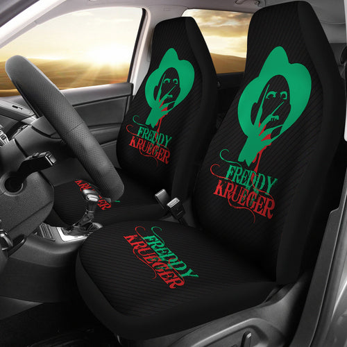 Freddy Krueger Green Horror Film In Seat Covers Halloween Car Accessories Gift Idea Ci0824