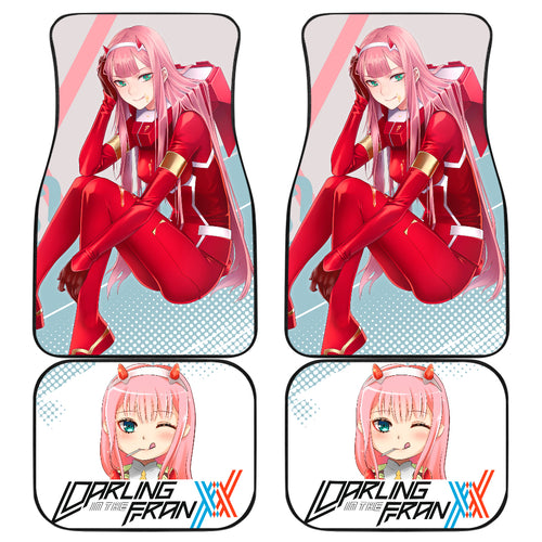 Darling In The Franxx Zero Two Car Floor Mats Car Accessories Ci180522-01