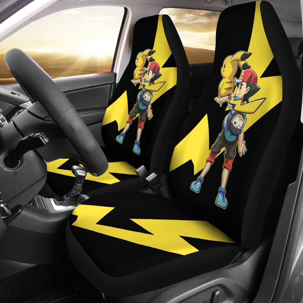 Pokemon Seat Covers Pokemon Anime Car Seat Covers Ci102601