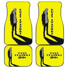 Load image into Gallery viewer, Yuji Itadori Yellow Car Floor Mats Jujutsu Kaisen Anime Car Mats Ci0709