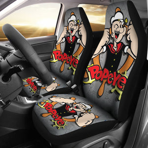 Popeye Car Seat Covers Popeye Pattern Artwork Car Accessories Ci221109-05