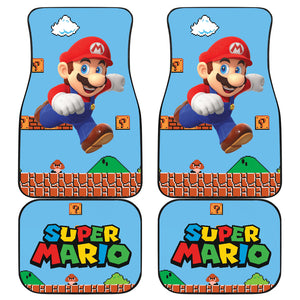 Super Mario Car Floor Mats Custom For Fans Ci221219-11