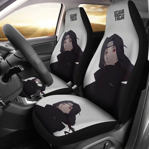 Itachi Akatsuki Red Seat Covers Naruto Anime Car Seat Covers Ci102103