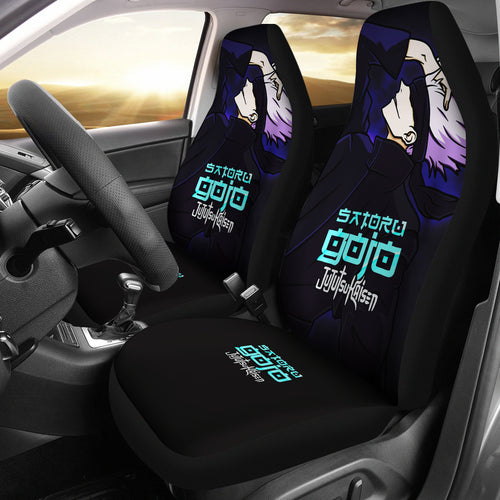 Satoru Gojo Feeling Jujutsu KaiSen Car Seat Covers Anime Seat Covers Ci0625