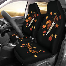 Load image into Gallery viewer, Horror Movie Car Seat Covers  Michael Myers And Laurie Strode On Knife Seat Covers Ci090721
