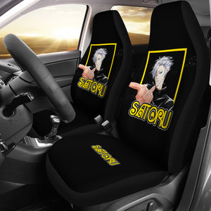 Satoru Gojo Jujutsu KaiSen Car Seat Covers Anime Seat Covers Fan Gift Ci0621