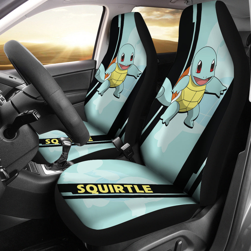 Squirtle Pokemon Car Seat Covers Style Custom For Fans Ci230127-07