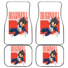 Load image into Gallery viewer, Vegeta Saiyan Red Style Dragon Ball Anime Car Floor Mats Best Design Ci0816