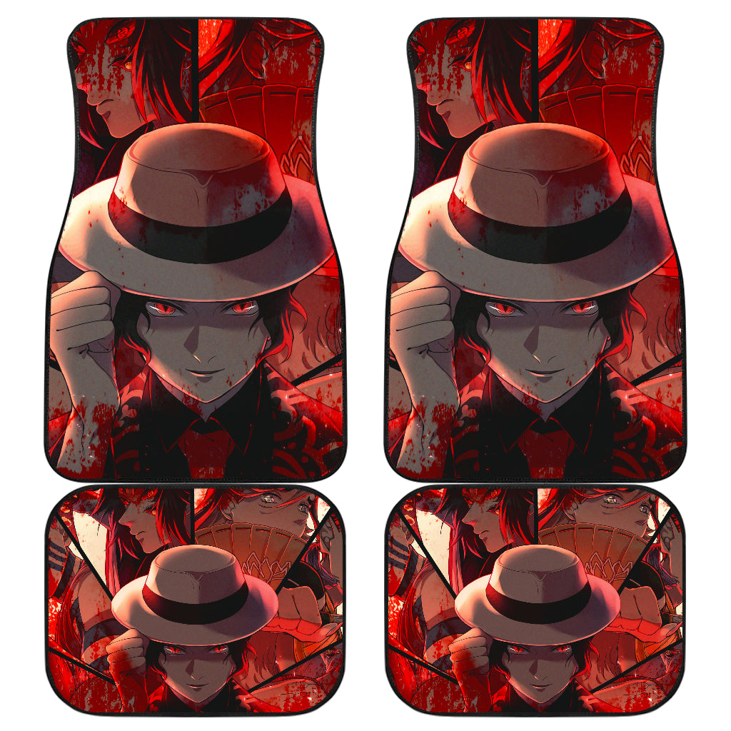 Demon Slayer Anime Car Floor Mats Demon Slayer Muzan Car Accessories Fan Gift Ci011508