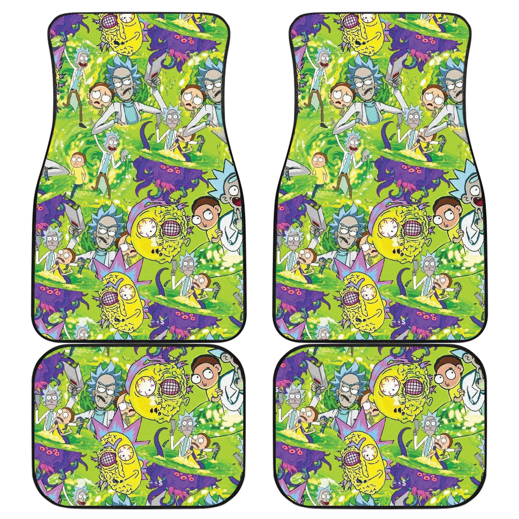 Rick And Morty Car Floor Mats Car Accessories For Fan Ci221129-06