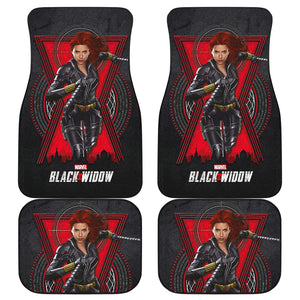 Black Widow Natasha Car Floor Mats Car Accessories Ci220530-05