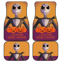 Load image into Gallery viewer, Nightmare Before Christmas Cartoon Car Floor Mats - Jack Skellington Human Shape Evil Pumpkins Car Mats Ci100804
