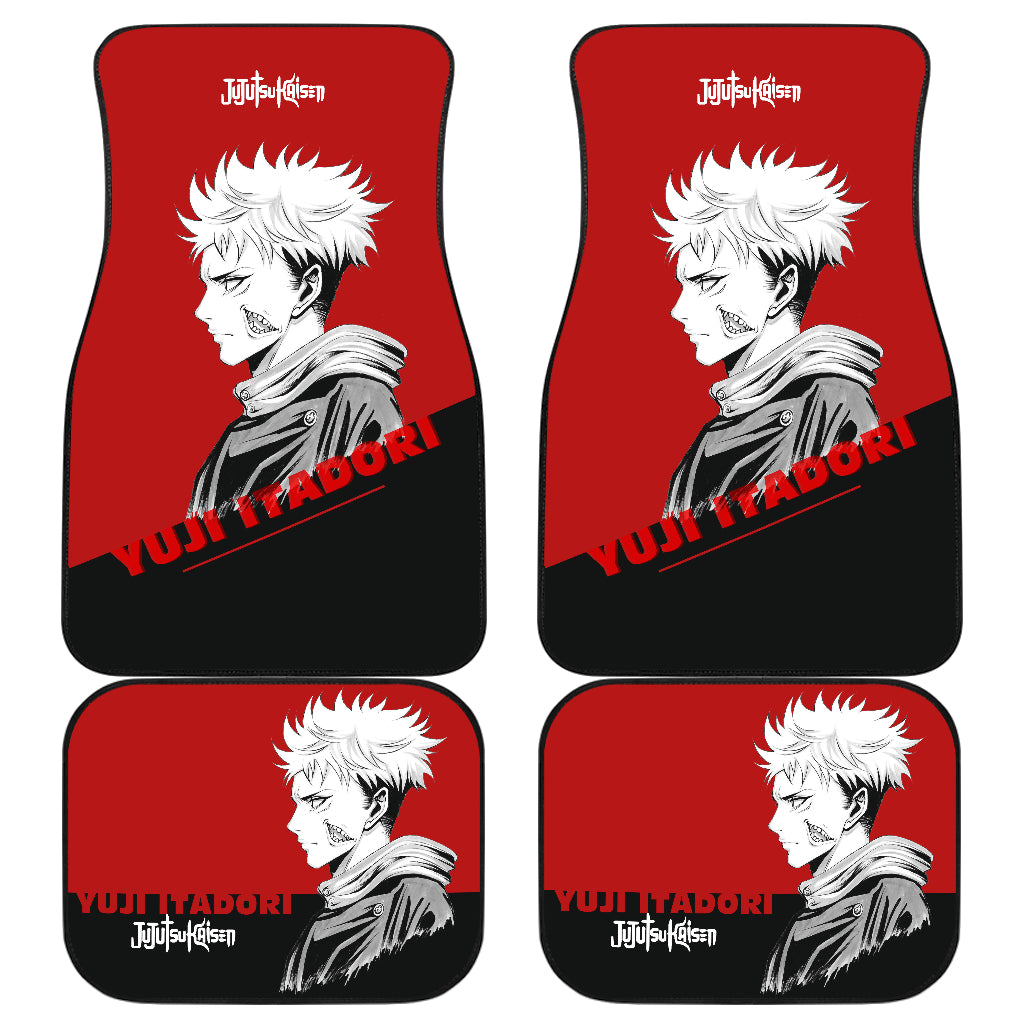 Yuji Itadori KaiSen Car Mats Anime Car Mats For Car Ci0631