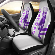 Load image into Gallery viewer, Satoru Gojo Jujutsu KaiSen Car Seat Covers Anime Seat Covers Violet Color Ci0622