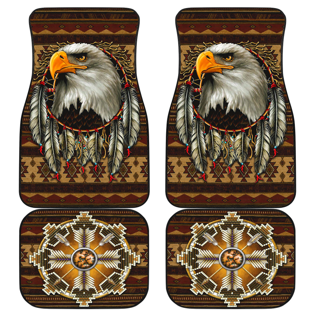 Eagle Native American Car Floor Mats Car Accessories Ci220420-09