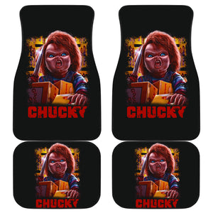 Chucky Child's Play Horror Film Halloween Car Floor Mats Horror Movie Car Accessories Ci091321