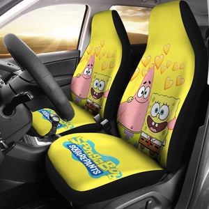 Spongebob Squarepants Car Seat Covers Custom For Fan Ci221122-02