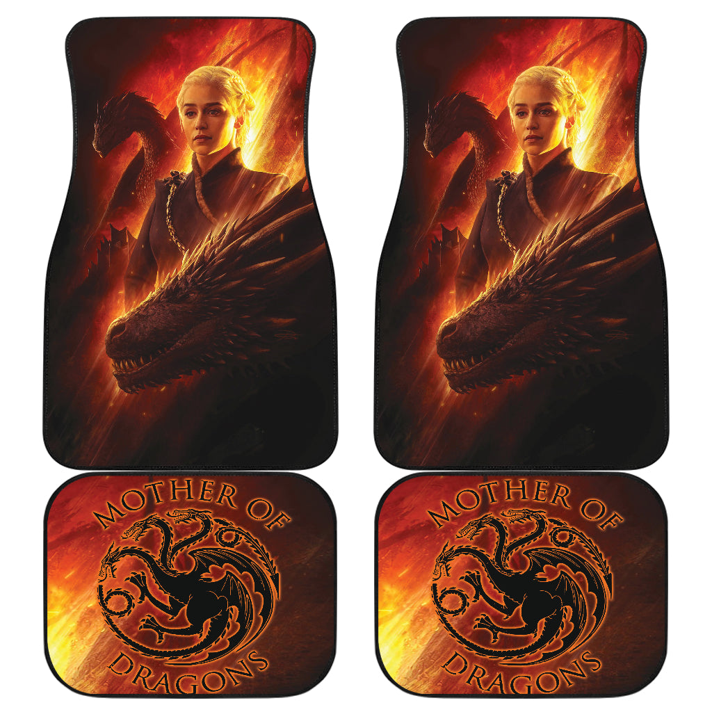 Daenerys Targaryen Car Floor Mats Game Of Thrones Car Accessories Ci221014-10