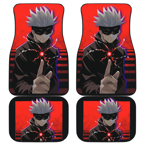 Satoru Gojo Jujutsu KaiSen Car Mats  Anime Mats Ci0626