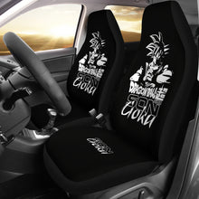 Load image into Gallery viewer, Goku Dragon Ball Back And White Car Seat Covers Ci0727